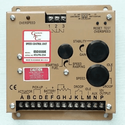 ESD5550E Electronic Engine Speed Controller/Governor